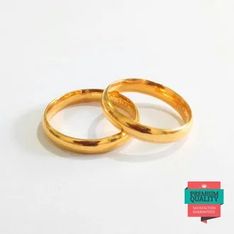 Detail Cincin Nikah Polos Elegan Nomer 49