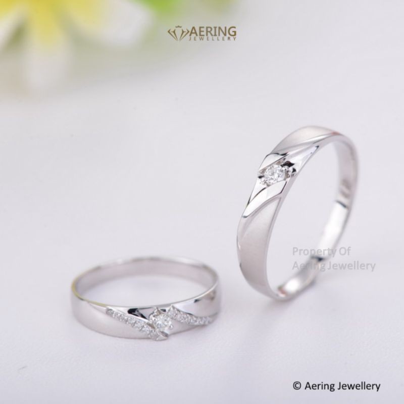 Detail Cincin Nikah Silver Nomer 23