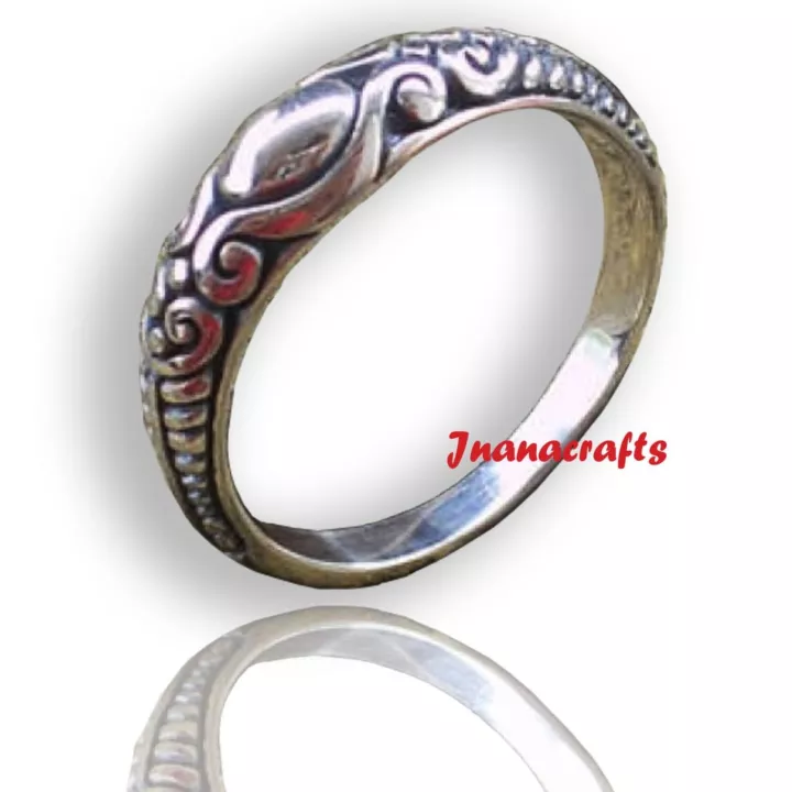 Detail Cincin Perak Simple Nomer 27