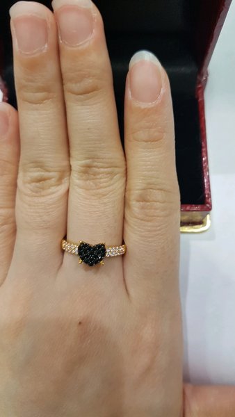 Detail Cincin Permata Hitam Nomer 29