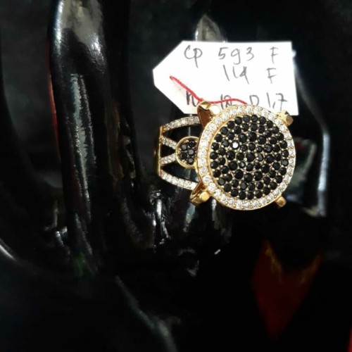 Detail Cincin Permata Hitam Nomer 30