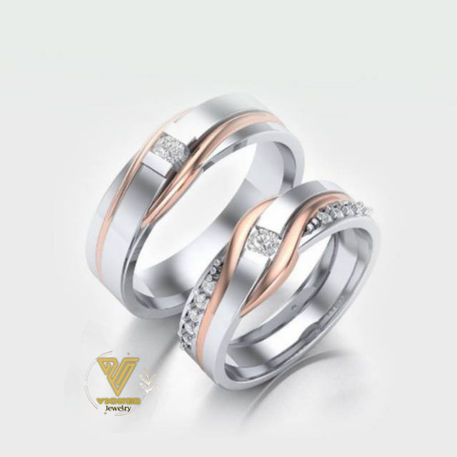 Detail Cincin Pernikahan Emas Putih Nomer 14