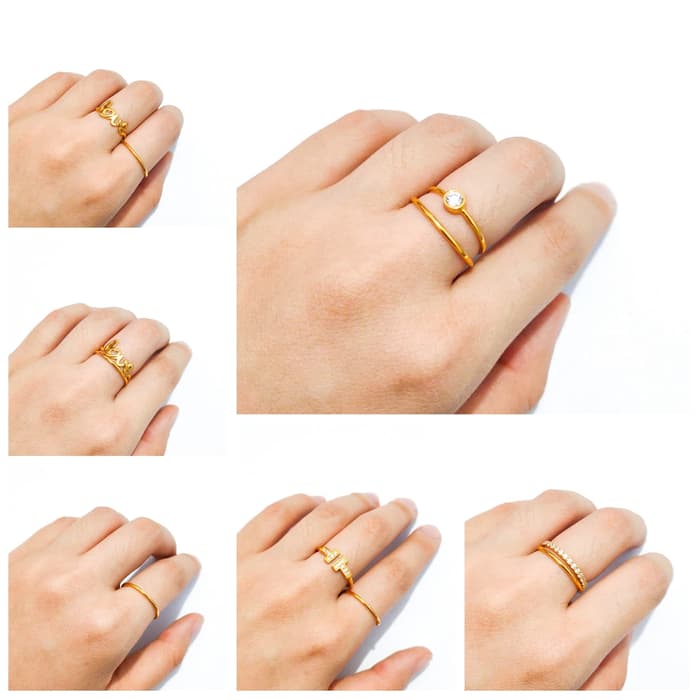 Detail Cincin Polos Tipis Nomer 19