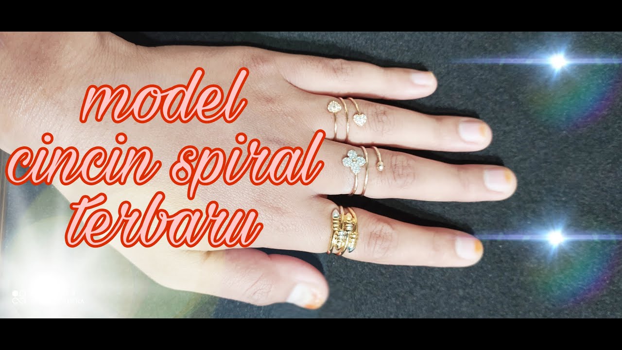 Detail Cincin Spiral Emas Terbaru Nomer 22