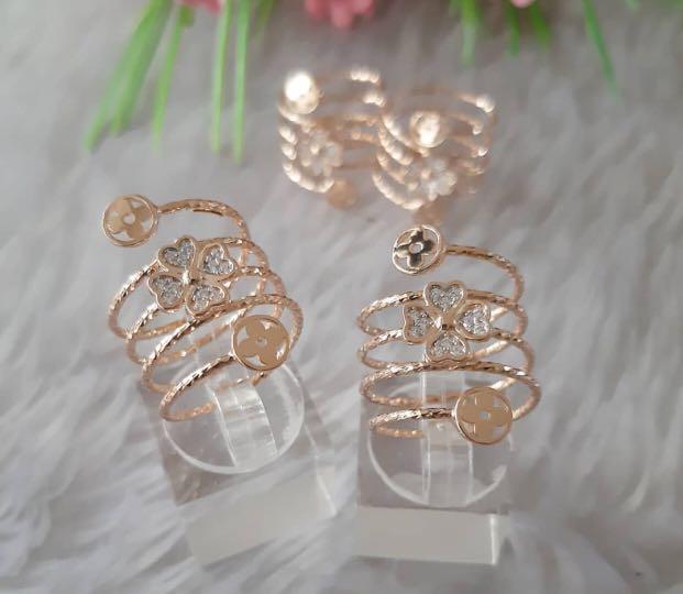 Detail Cincin Spiral Emas Terbaru Nomer 4