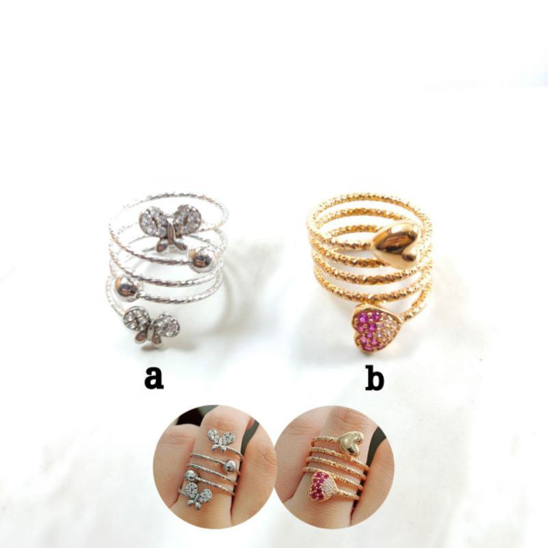 Detail Cincin Spiral Emas Terbaru Nomer 34