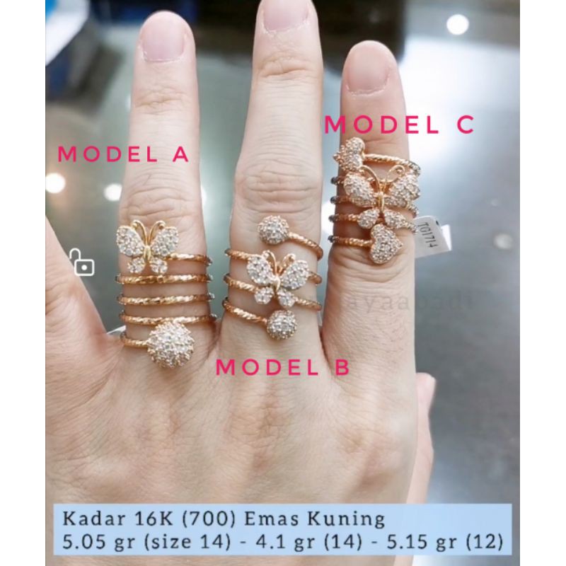 Detail Cincin Spiral Emas Terbaru Nomer 46