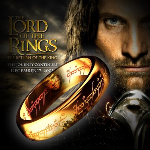 Detail Cincin The Lord Of The Ring Nomer 13
