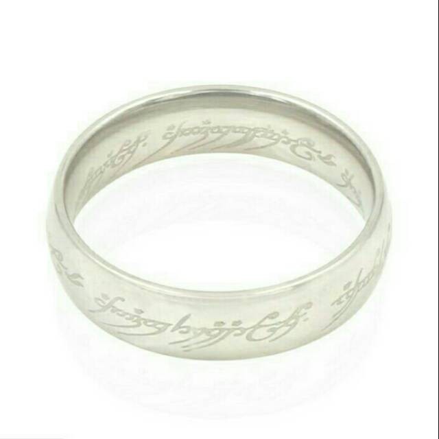 Detail Cincin The Lord Of The Ring Nomer 18