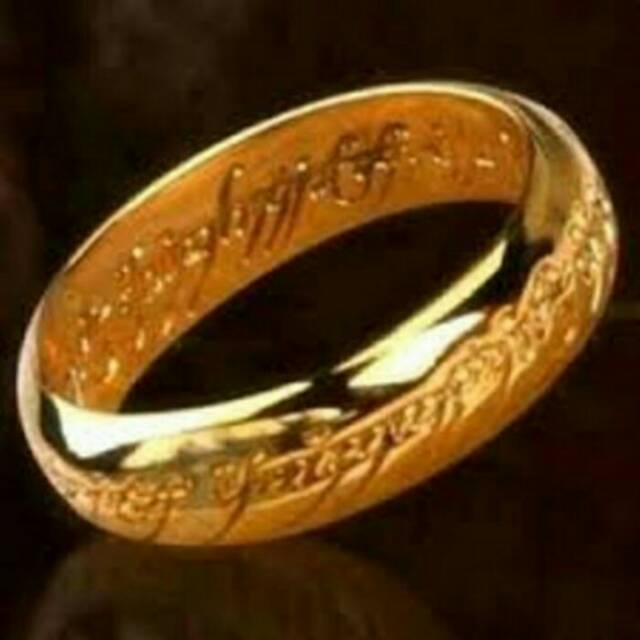 Detail Cincin The Lord Of The Ring Nomer 5