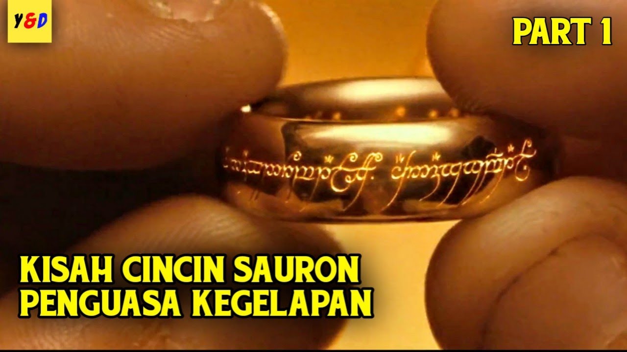 Detail Cincin The Lord Of The Ring Nomer 40