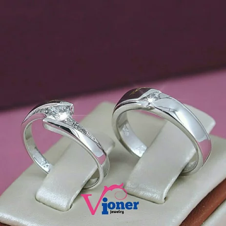 Detail Cincin Tunangan Dan Cincin Kawin Nomer 53