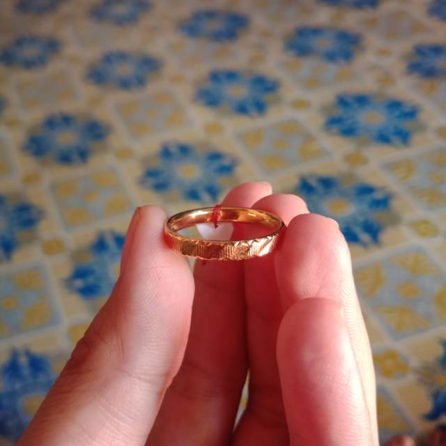 Detail Cincin Tunangan Dan Cincin Kawin Nomer 58