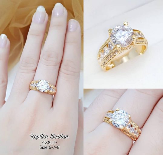 Detail Cincin Tunangan Emas Dan Tempatnya Love Nomer 36