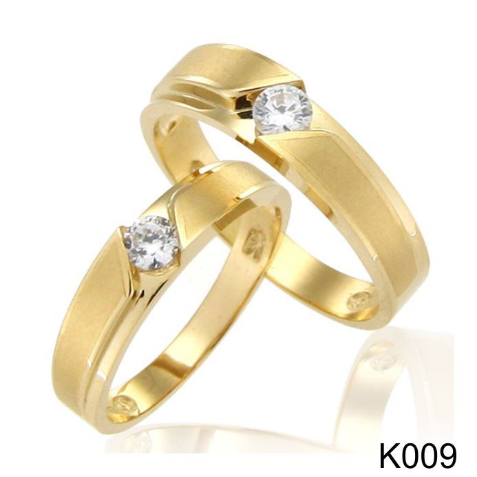 Detail Cincin Tunangan Emas Kuning Nomer 31