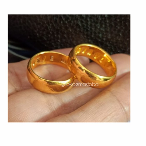 Detail Cincin Tunangan Emas London Nomer 7