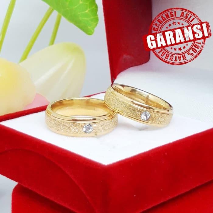 Detail Cincin Tunangan Emas Putih Dan Tempatnya Nomer 36