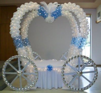 Detail Cinderella Balloon Carriage Nomer 3