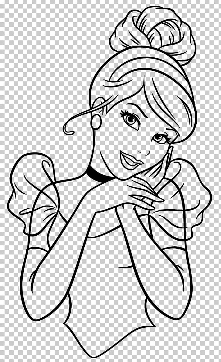 Detail Cinderella Black And White Clipart Nomer 6