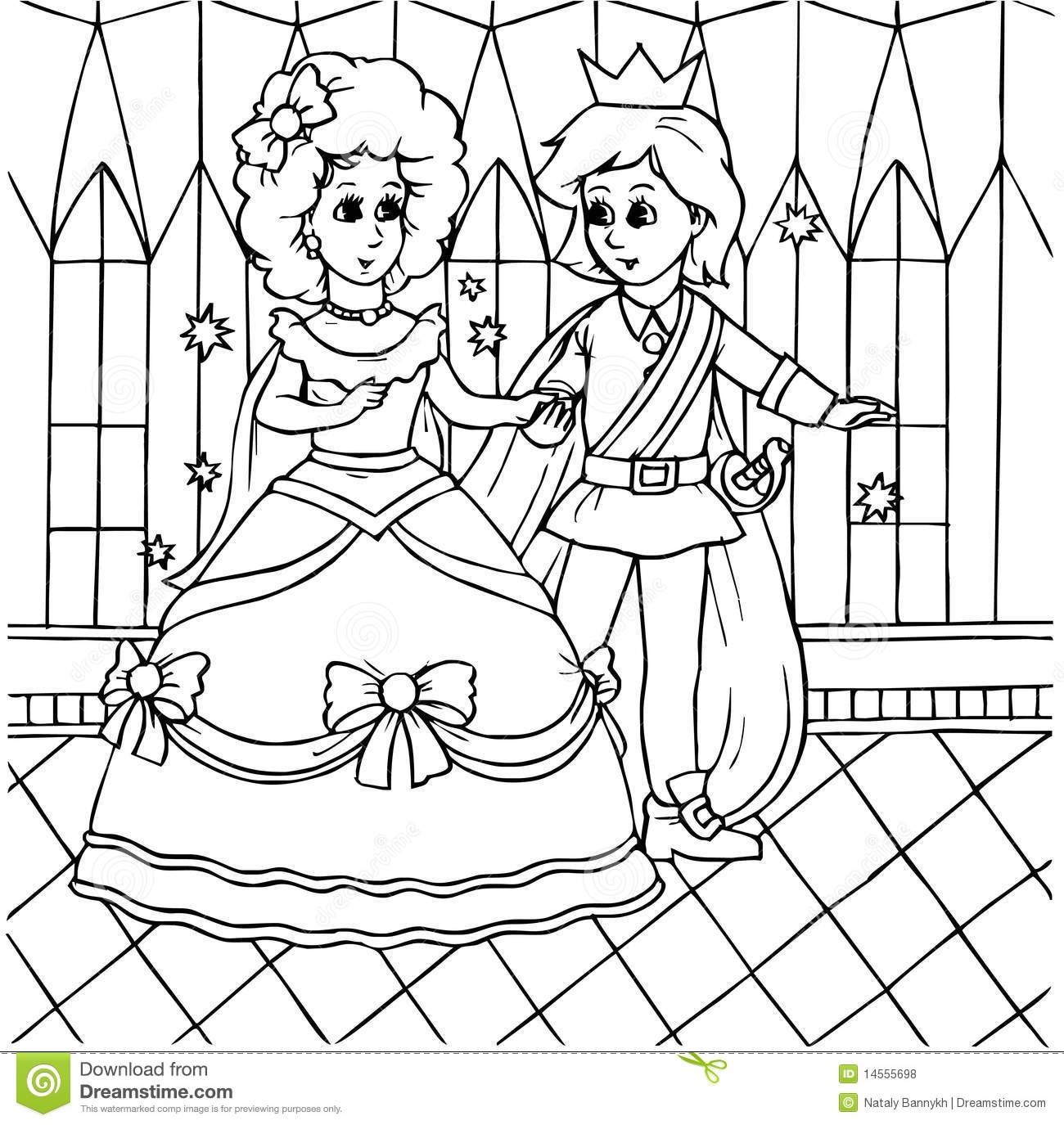 Detail Cinderella Black And White Clipart Nomer 11