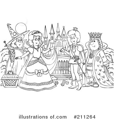 Detail Cinderella Black And White Clipart Nomer 29