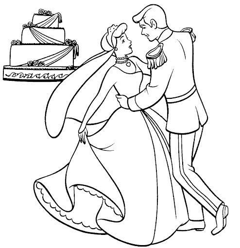 Detail Cinderella Black And White Clipart Nomer 42