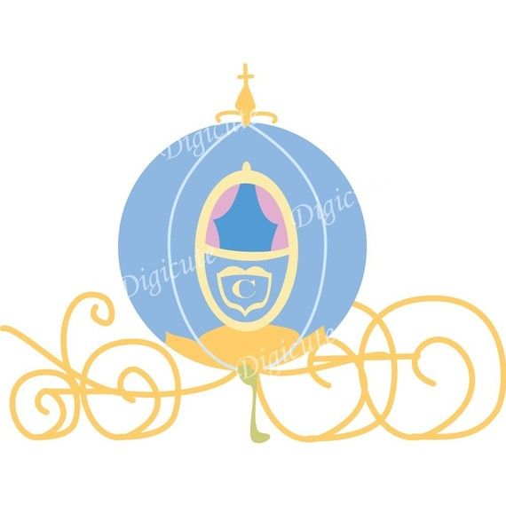 Cinderella Carriage Clipart - KibrisPDR