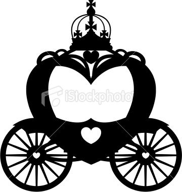 Detail Cinderella Carriage Clipart Black And White Nomer 11