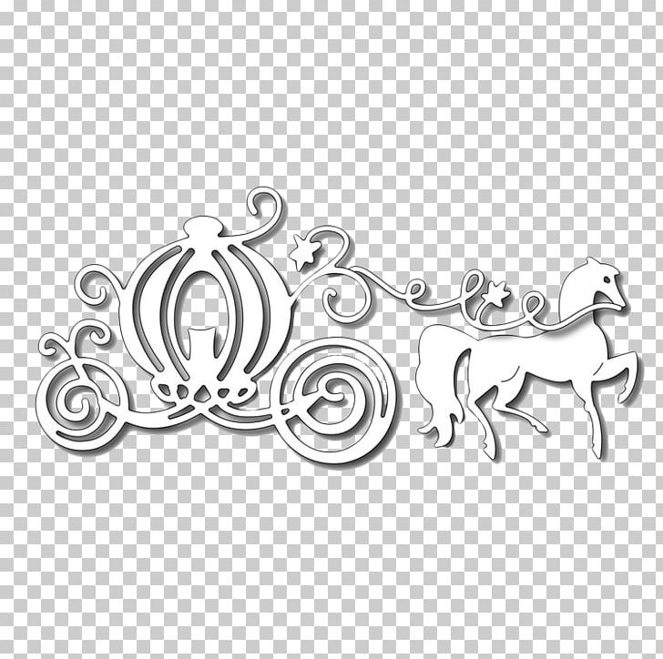 Detail Cinderella Carriage Clipart Black And White Nomer 46