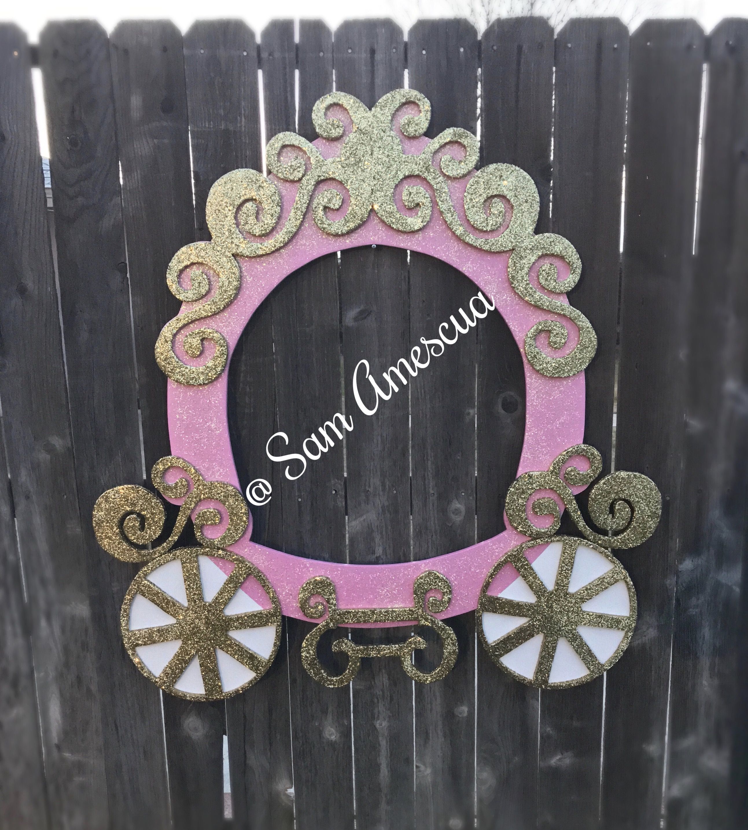 Detail Cinderella Carriage Picture Frame Nomer 44