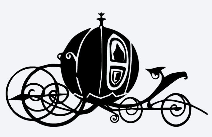 Detail Cinderella Carriage Silhouette Png Nomer 2