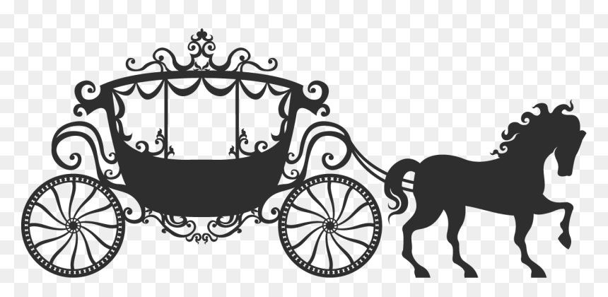 Detail Cinderella Carriage Silhouette Png Nomer 10