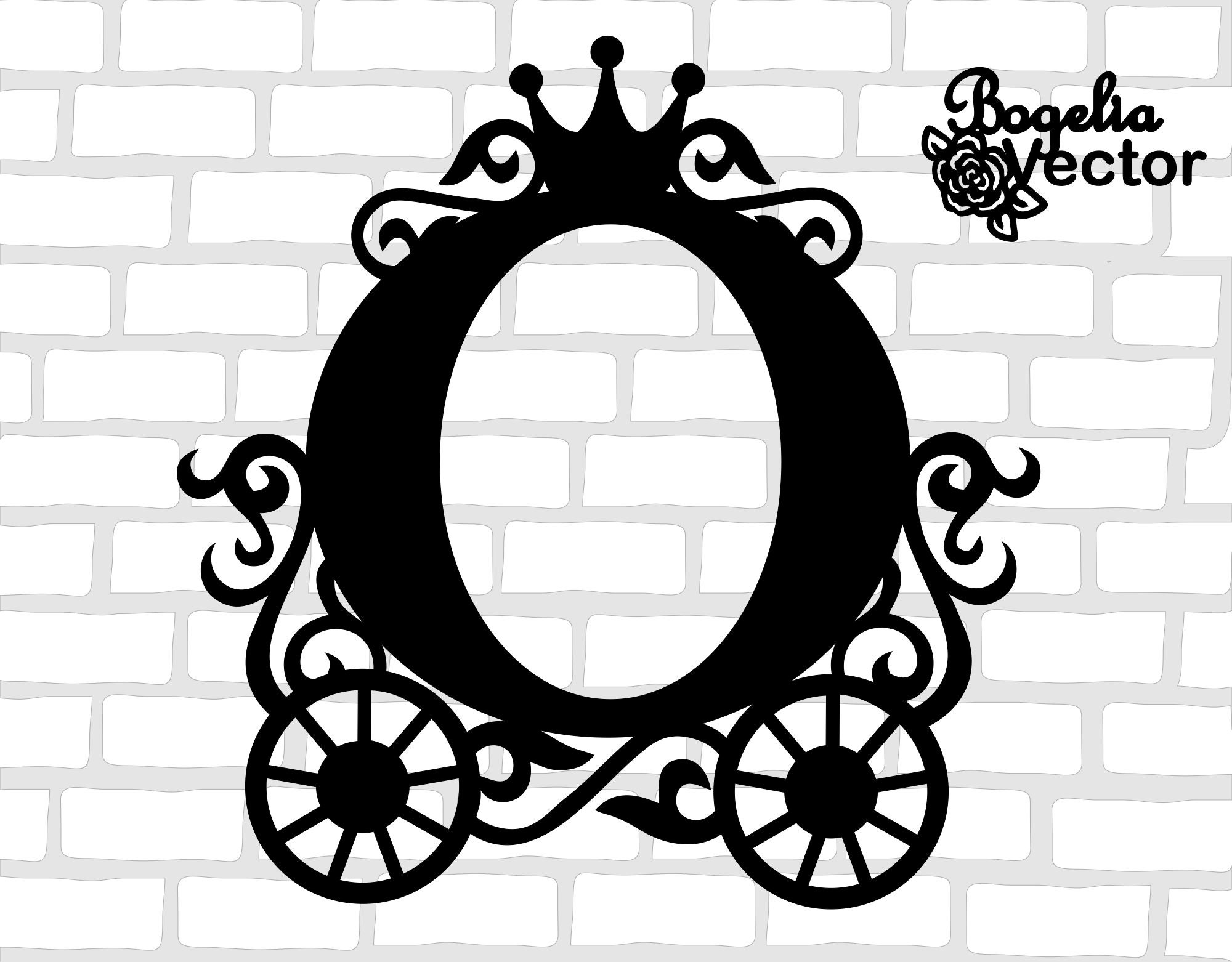 Detail Cinderella Carriage Silhouette Png Nomer 23