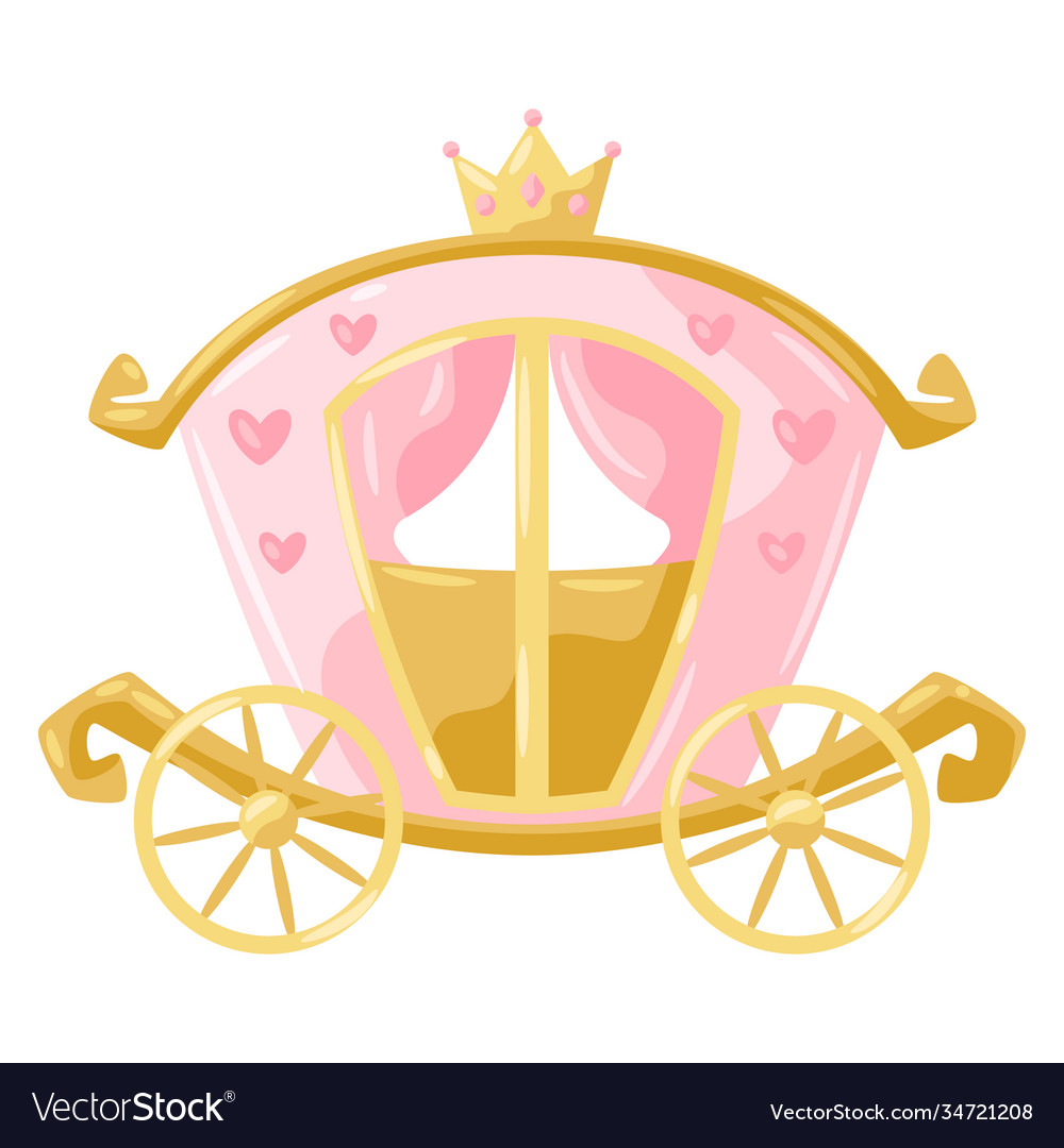 Detail Cinderella Carriage Vector Nomer 6