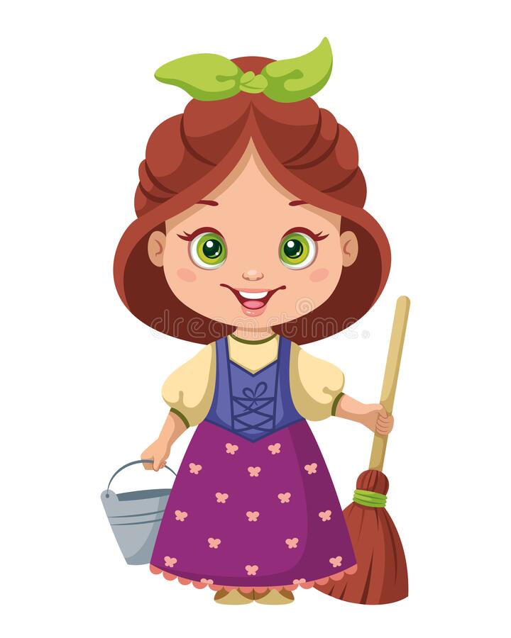 Detail Cinderella Cleaning Clipart Nomer 21