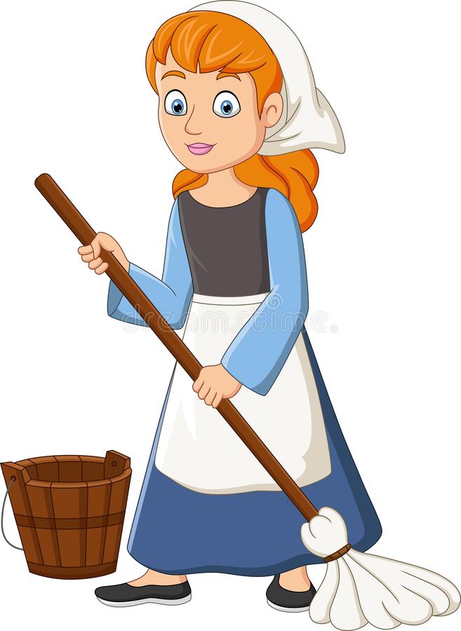 Detail Cinderella Cleaning Clipart Nomer 32