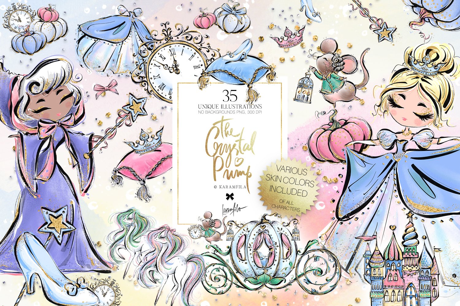 Detail Cinderella Clipart Nomer 29