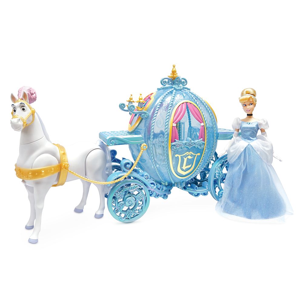 Detail Cinderella Doll Carriage Nomer 3