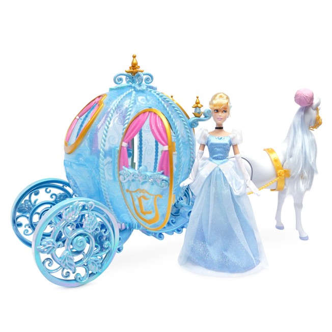 Detail Cinderella Doll With Carriage Nomer 5
