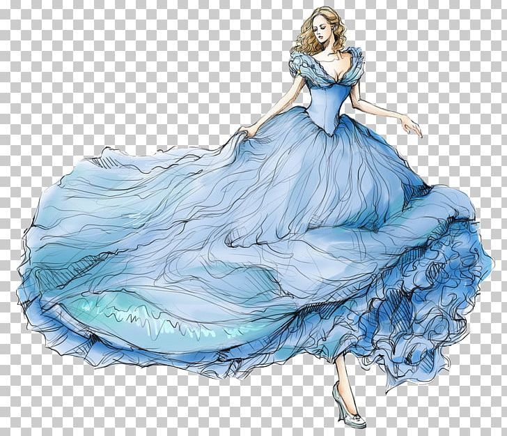 Detail Cinderella Dress Clipart Nomer 29