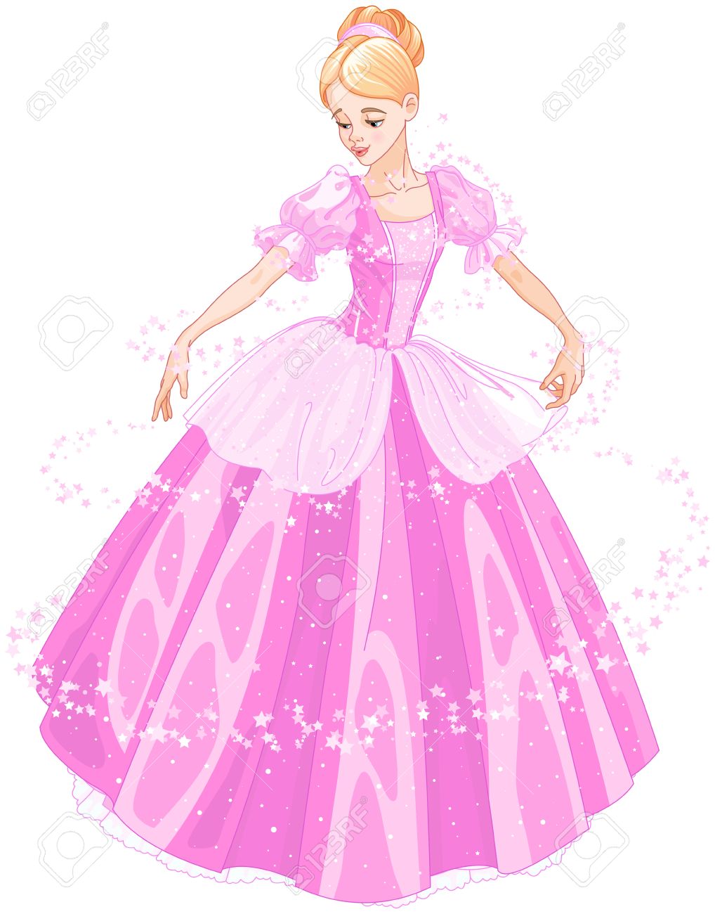 Detail Cinderella Dress Clipart Nomer 37