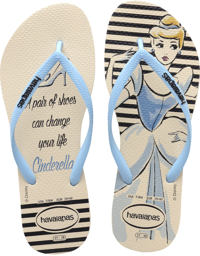 Detail Cinderella Flip Flops Nomer 9