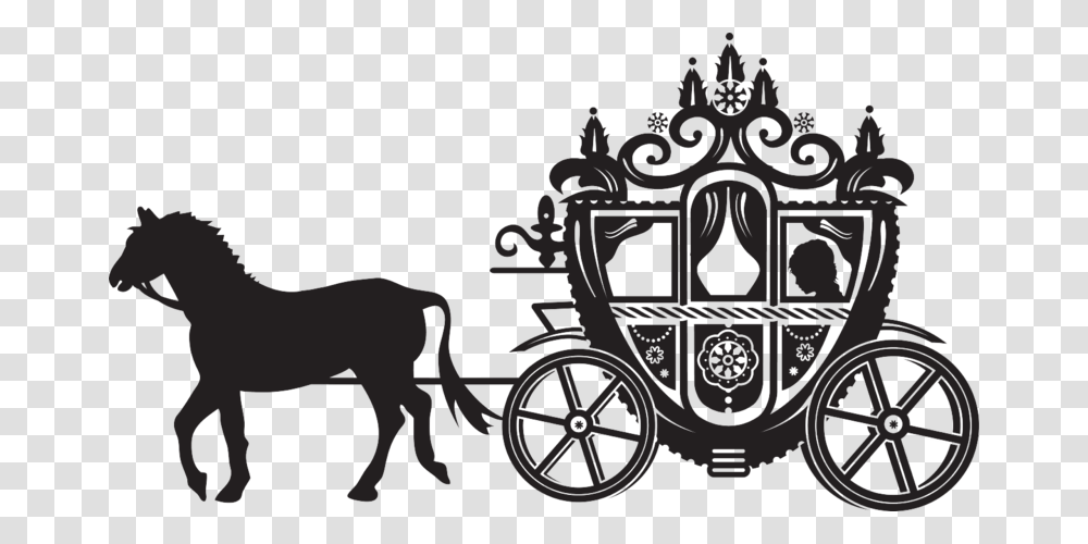 Detail Cinderella Horse And Carriage Silhouette Nomer 17