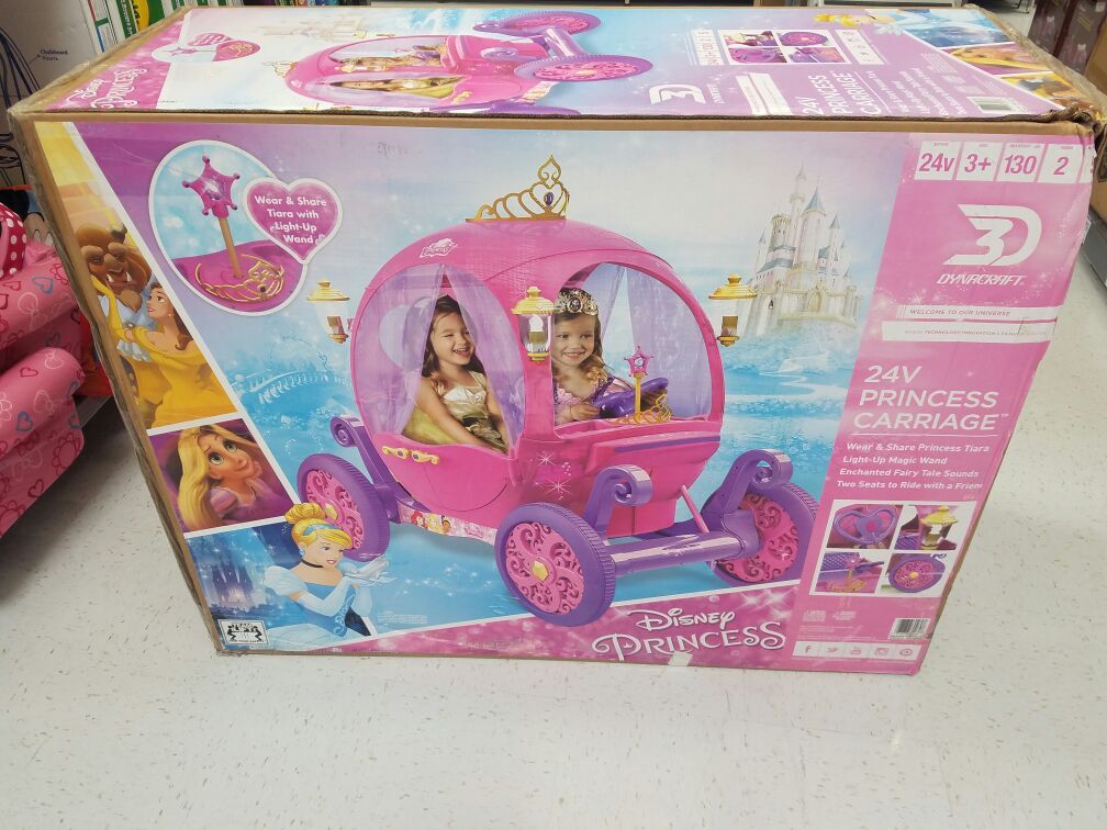 Detail Cinderella Power Wheels Carriage Nomer 13