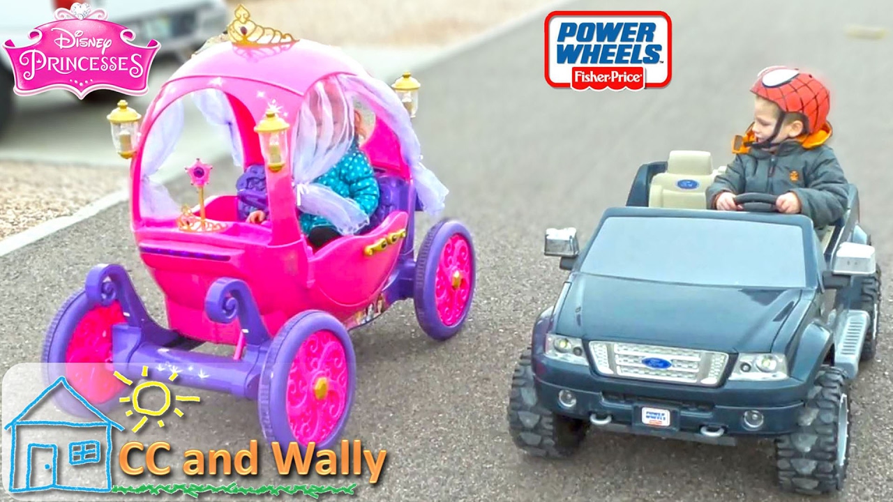 Detail Cinderella Power Wheels Carriage Nomer 10