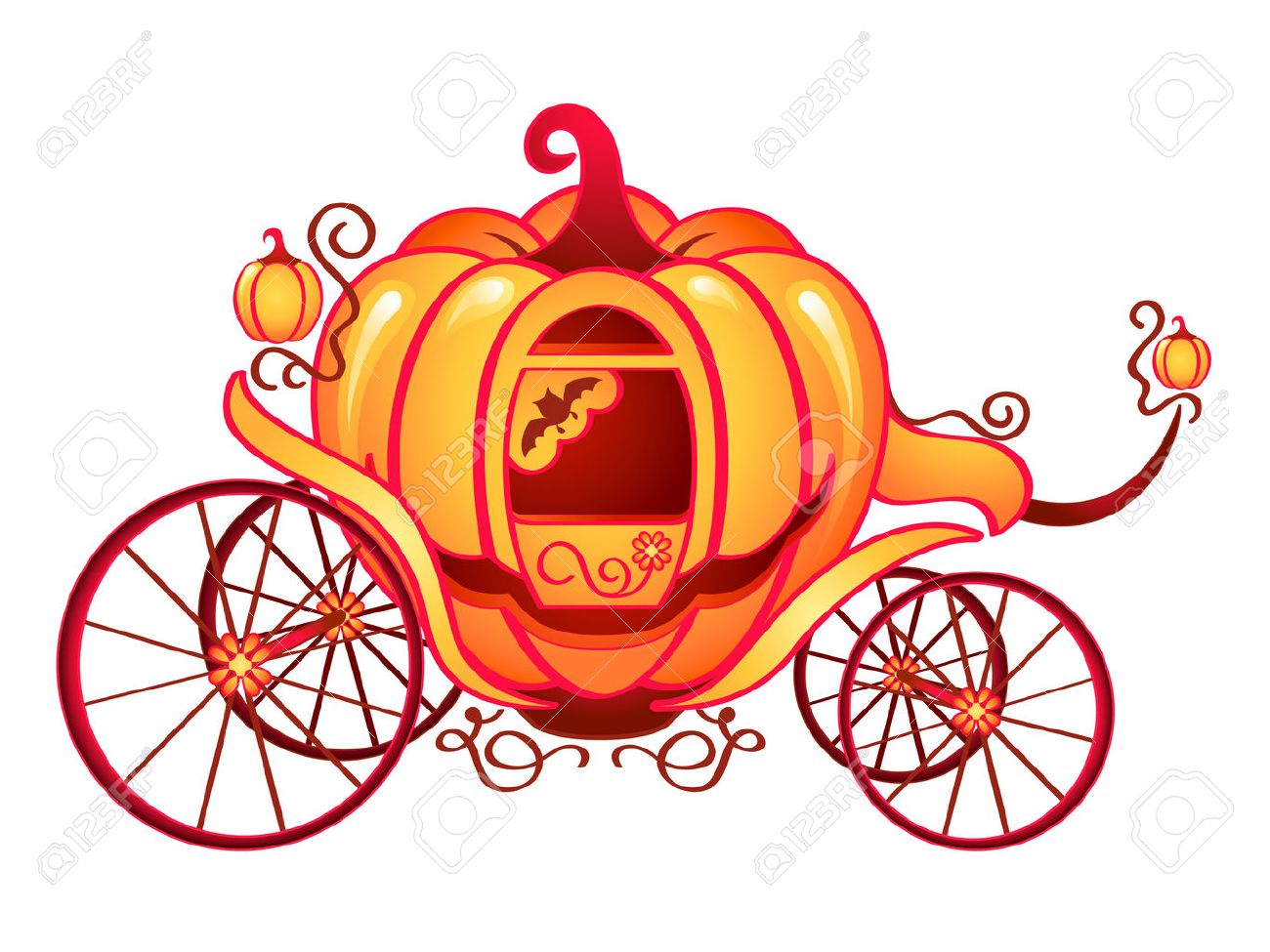 Detail Cinderella Pumpkin Carriage Halloween Nomer 28