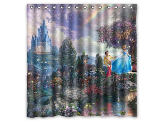 Detail Cinderella Shower Curtain Nomer 20