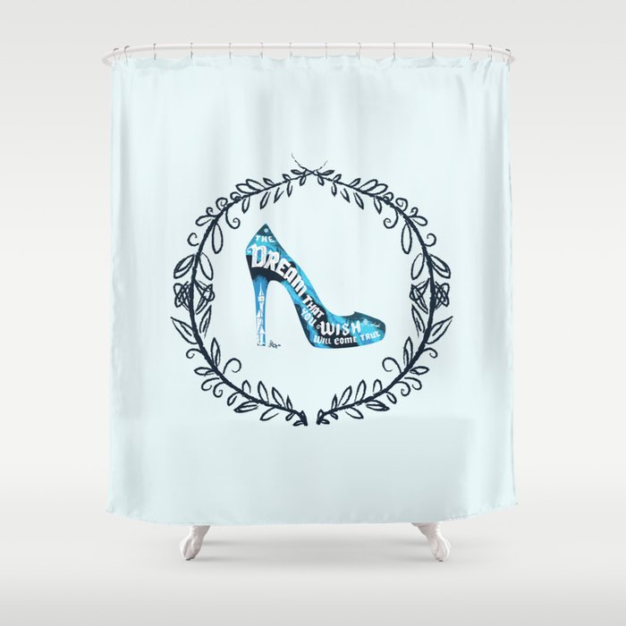 Detail Cinderella Shower Curtain Nomer 4