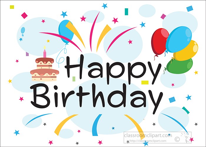 Detail Clipart Geburtstag Nomer 15