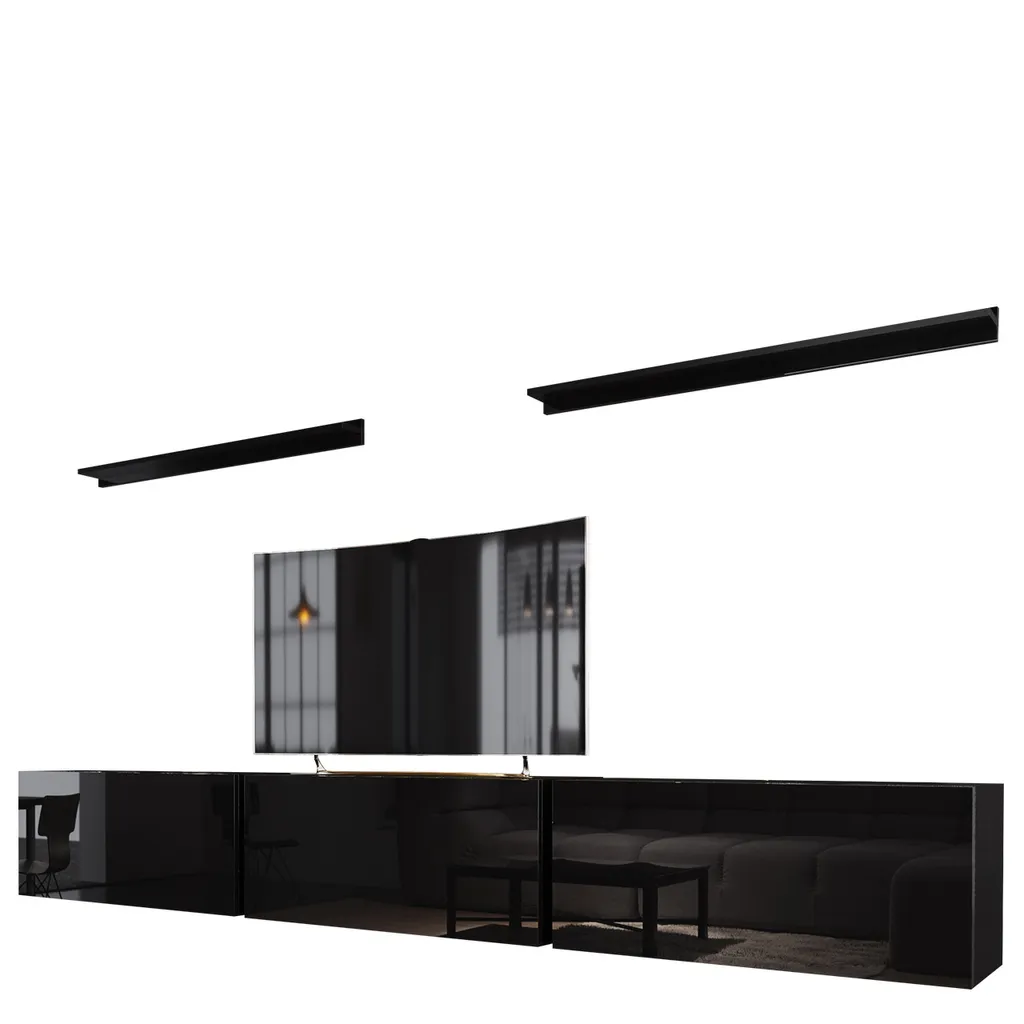 Detail Fernsehwand Modern Nomer 15
